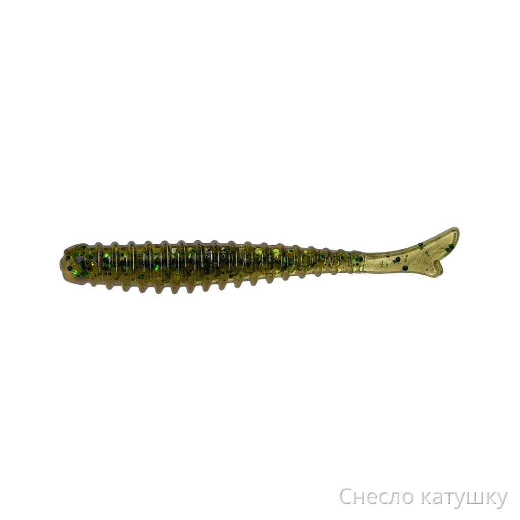 Силиконовые приманки · Fish Tail R · 1.2" (30 мм) · #12 (болотный) UV